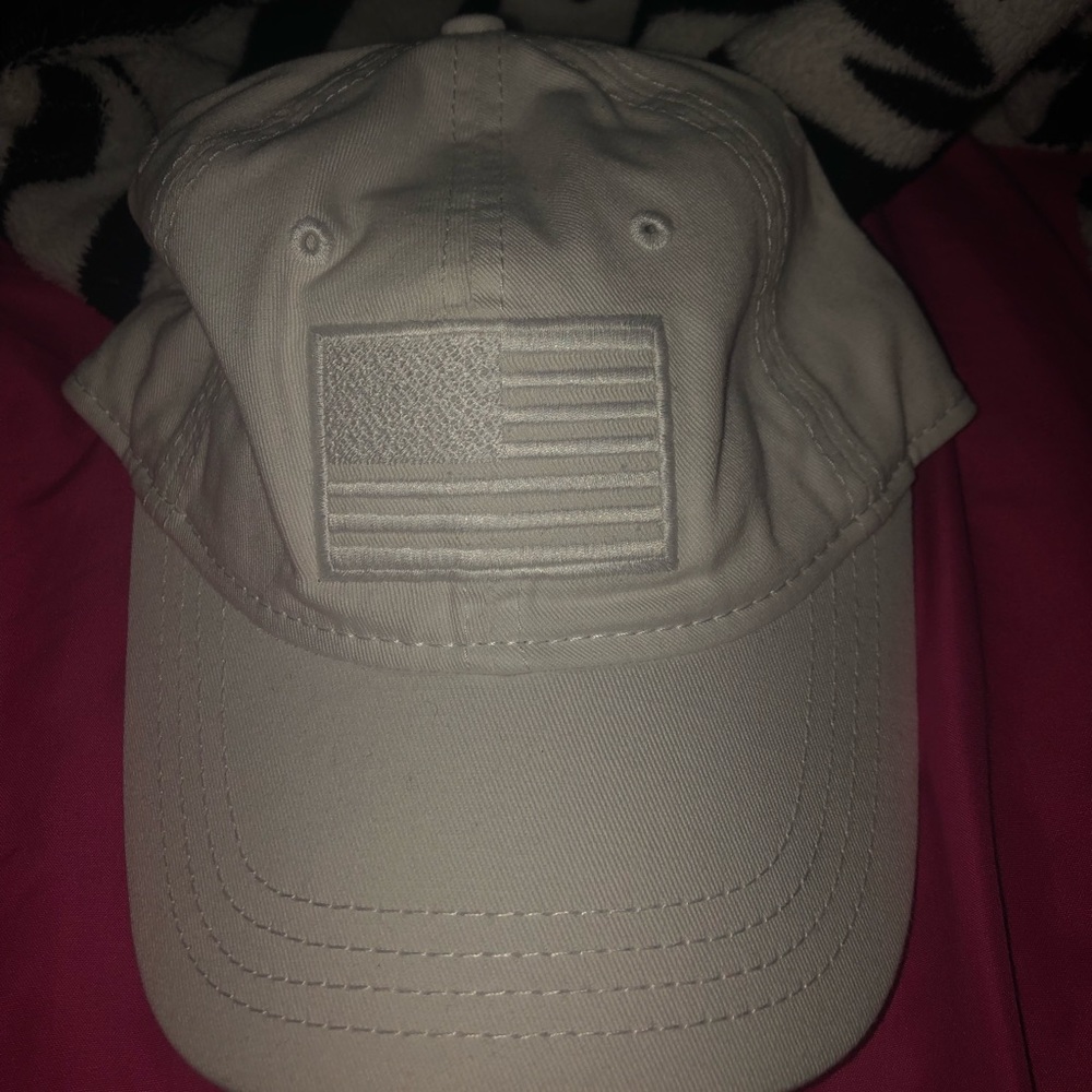White American Flag Hat